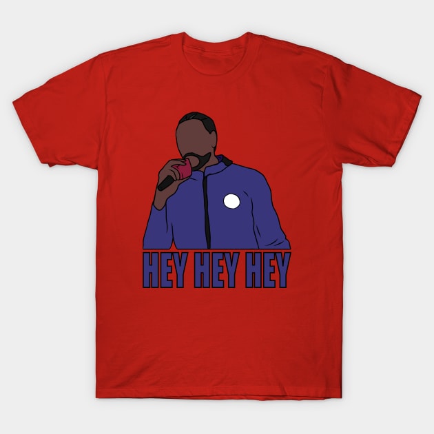 Kawhi Leonard "Hey Hey Hey" T-Shirt by rattraptees